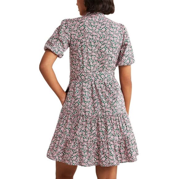 Boden Womens  Tiered Shirt Dress - Picture 2 of 3